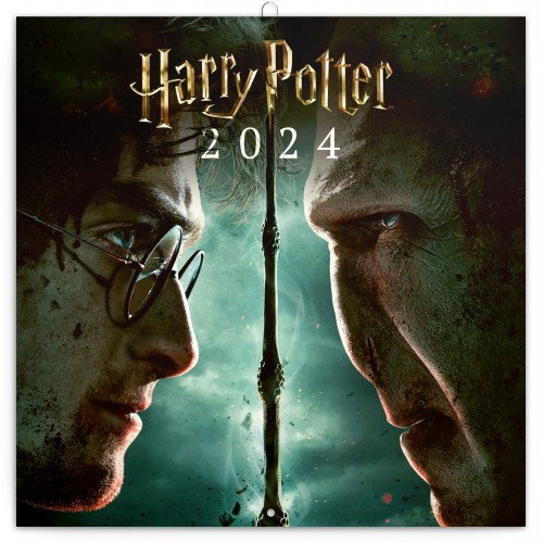 Kalendář 2024 Poznámkový Harry Potter 30x30 cm