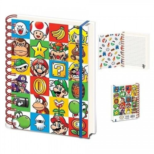 Blok kroužkový Super Mario (colour)