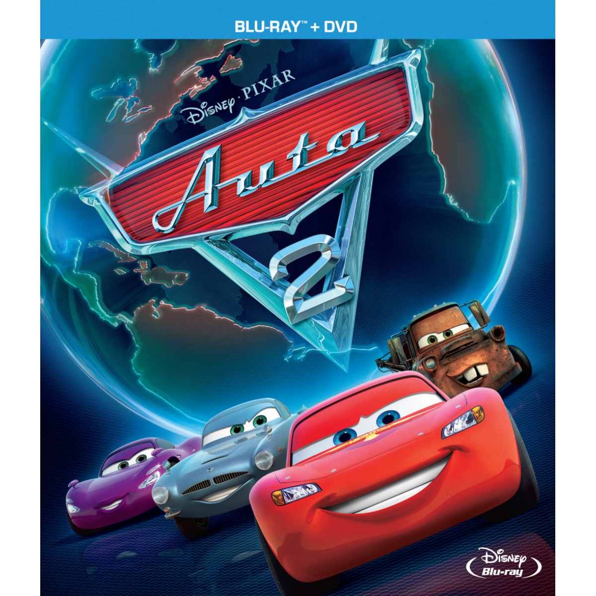 Auta 2 (Combo Pack - 2 disky) Auta 2 (Combo Pack - 2 disky)
