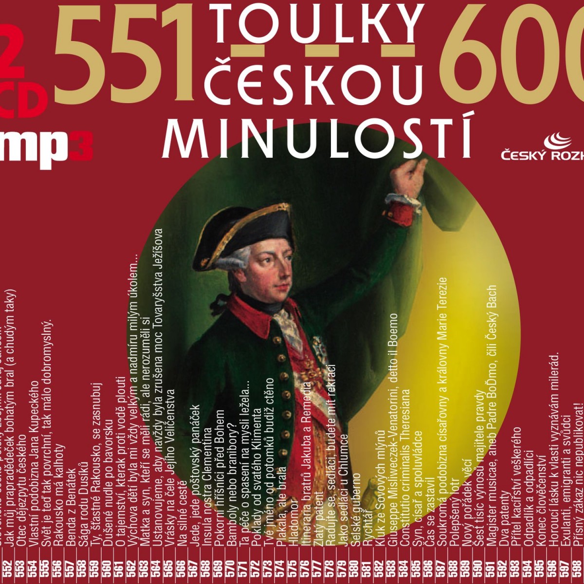 Toulky českou minulostí 551-600 (MP3-CD)