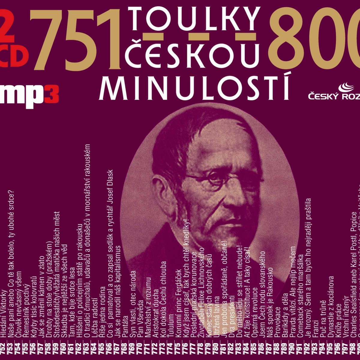 Toulky českou minulostí 751-800 (MP3-CD)