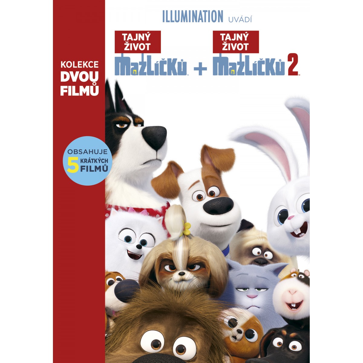 Tajný život mazlíčků 1+2 (2DVD)