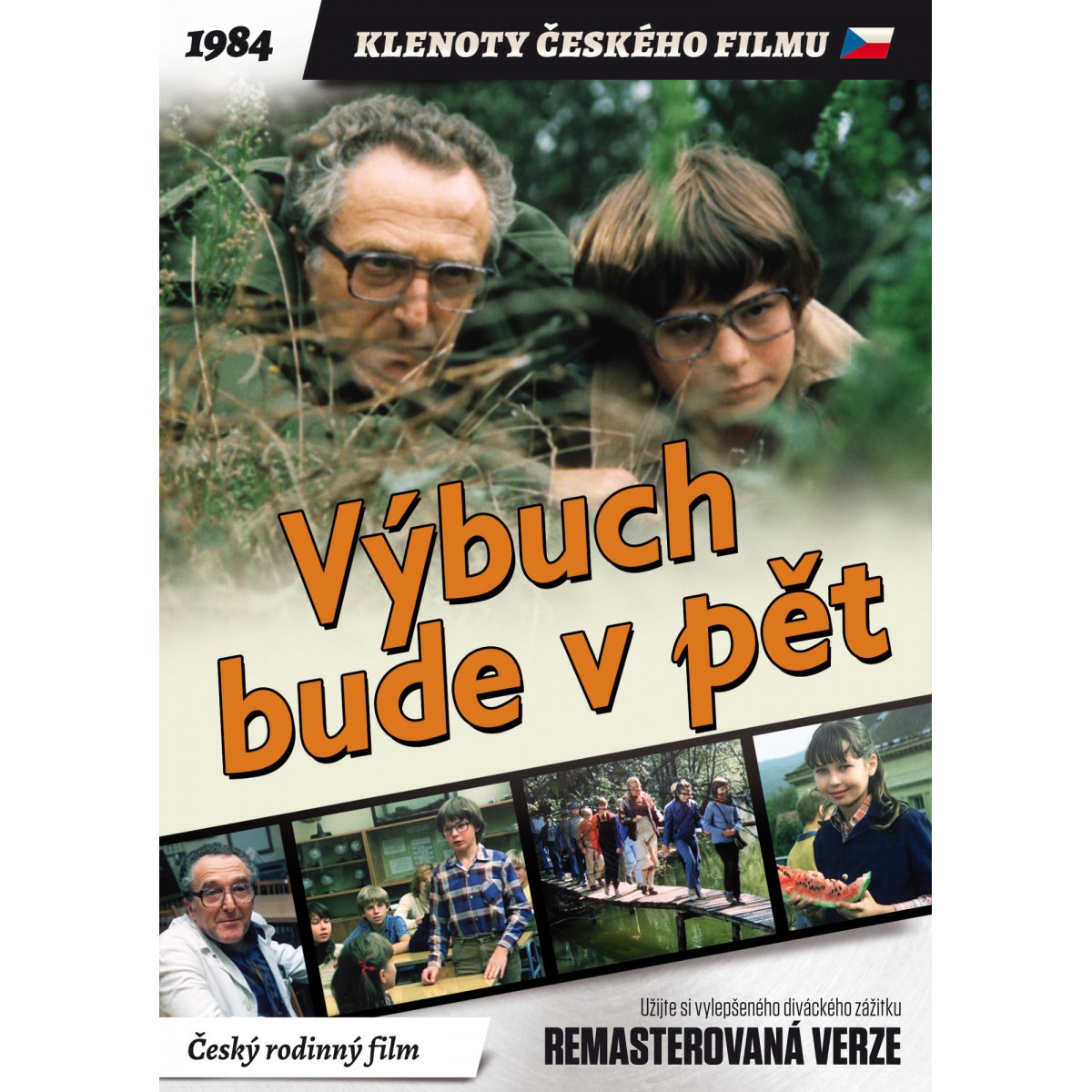 Výbuch bude v pět - edice KLENOTY ČESKÉHO FILMU (remasterovaná verze) Výbuch bude v pět - edice KLENOTY ČESKÉHO FILMU (remasterovaná verze)
