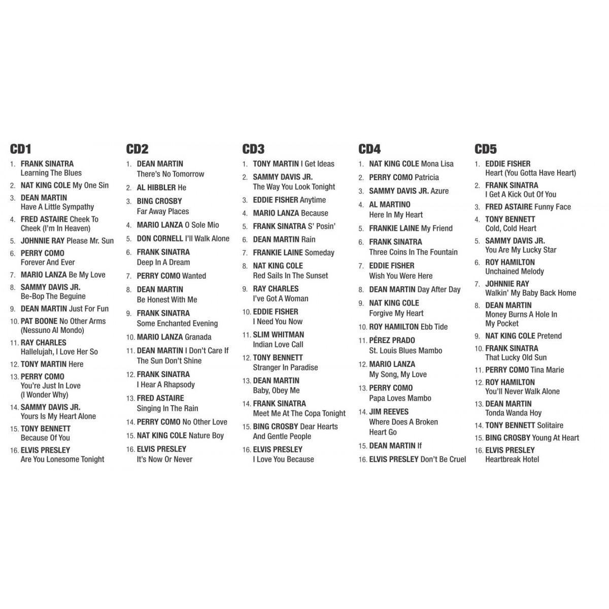 TH'IS VOICES - The great voices ever (5x CD) TH'IS VOICES - The great voices ever (5x CD)