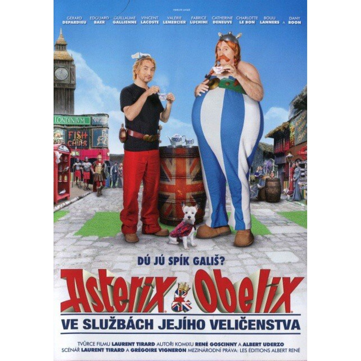 Asterix a Obelix ve službách Jejího Veličenstva