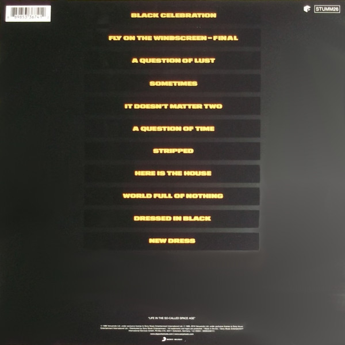 BLACK CELEBRATION