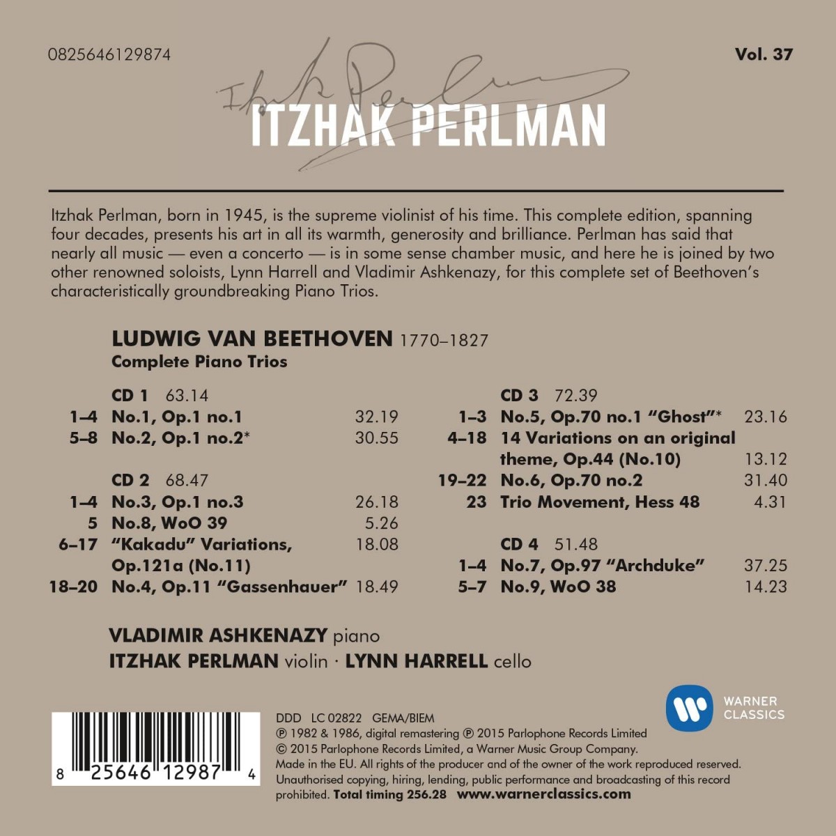 Complete Piano Trios (4x CD)