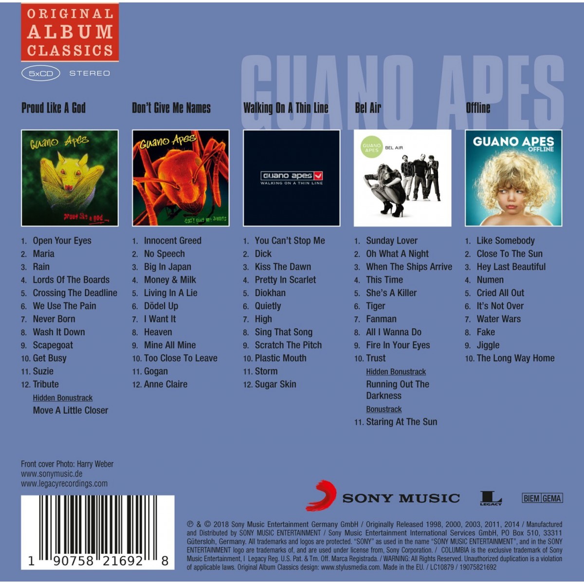 Original Album Classics (5x CD)