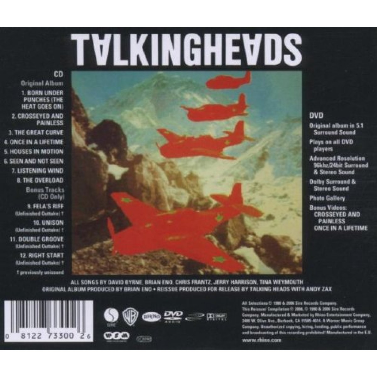 Remain In Light (CD + DVD)
