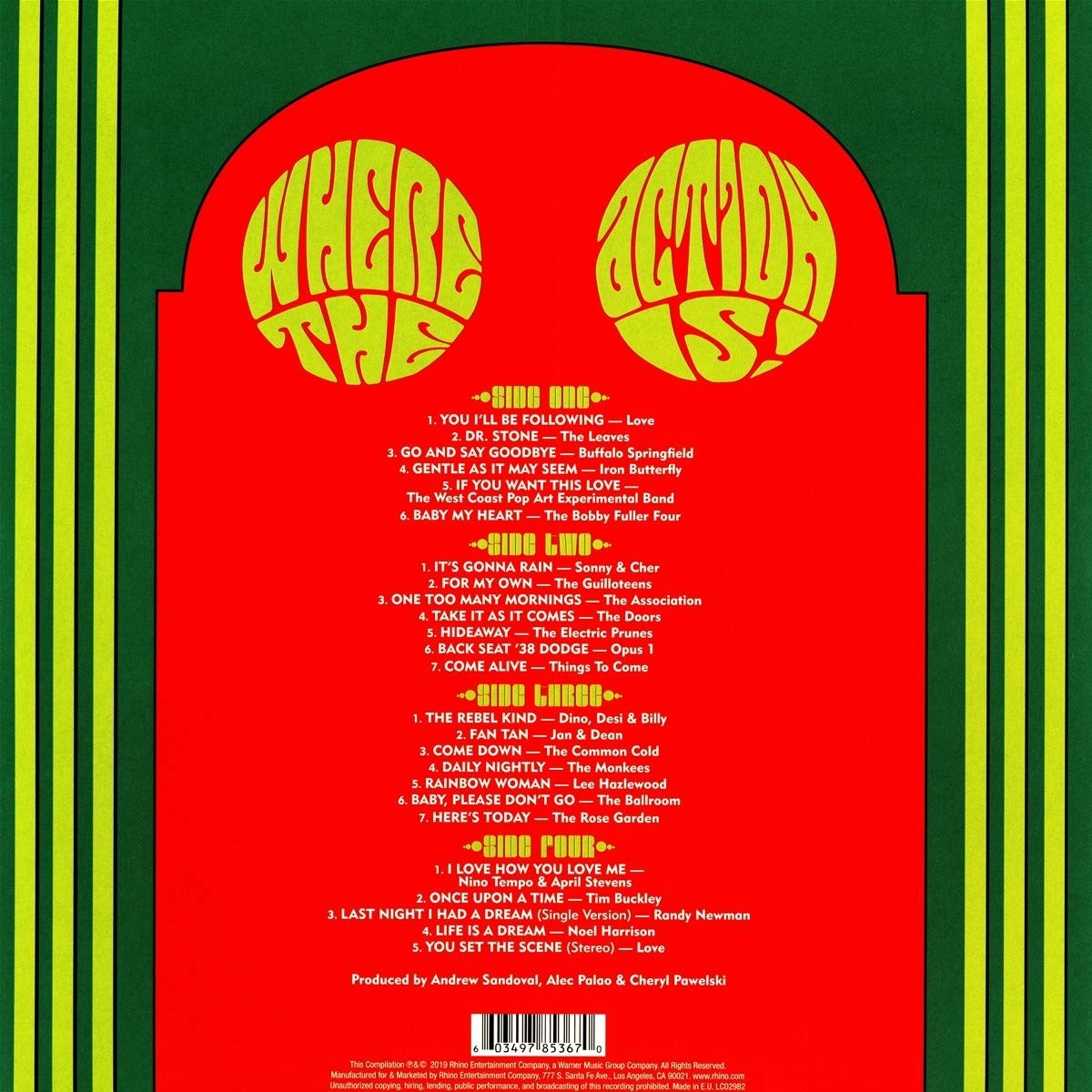 Where The Action Is!Los Angeles Nuggets (RSD) (2x LP)