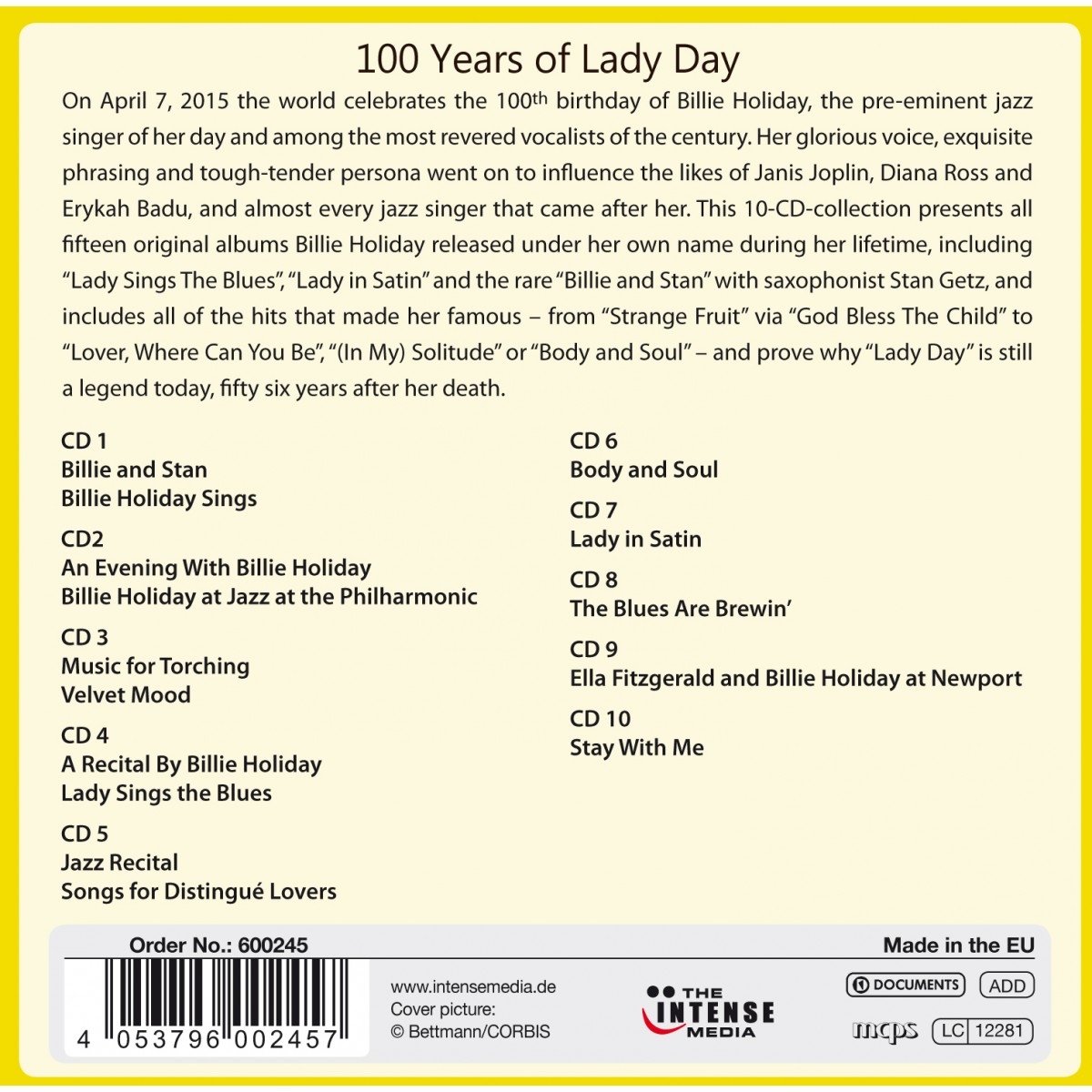 100 Years of Lady Day