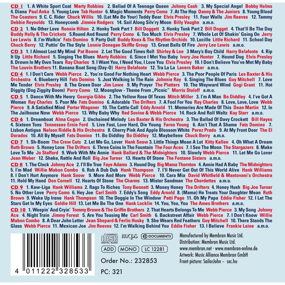 200 No. 1 Hits (10x CD) 200 No. 1 Hits (10x CD)
