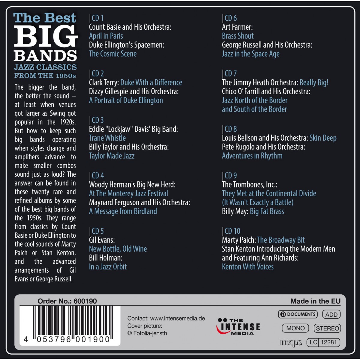 The Best Big Band Jazz - Classics From The 1950s