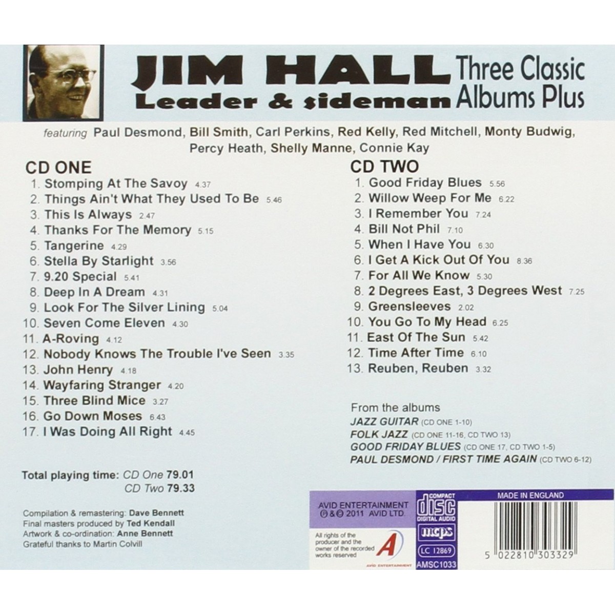 Hall - Three Classic Albums P
