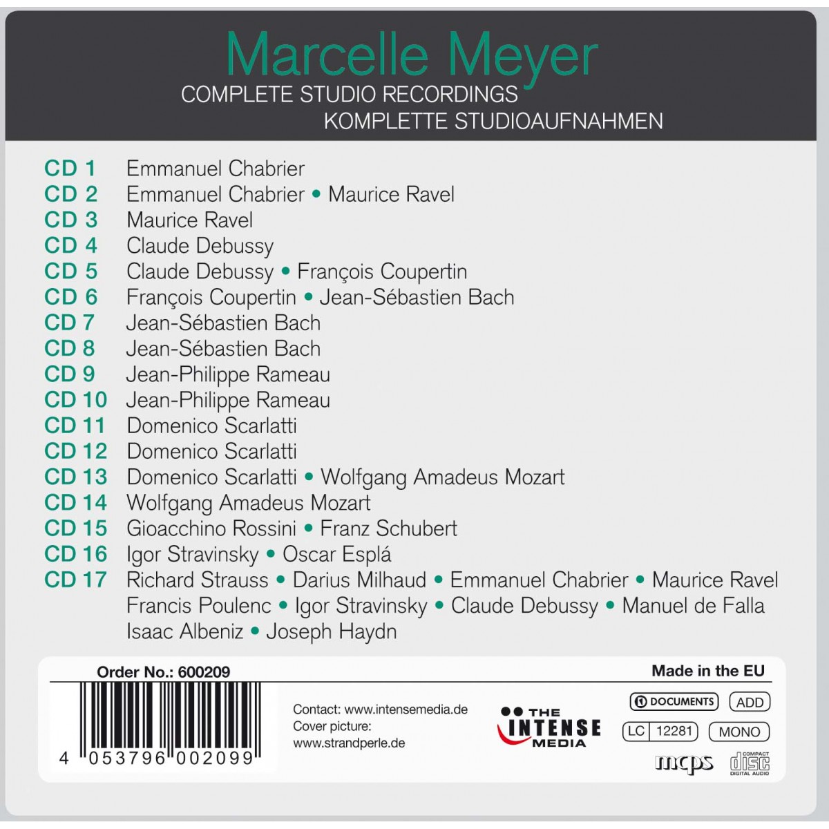 Meyer - Complete Studio Rec.