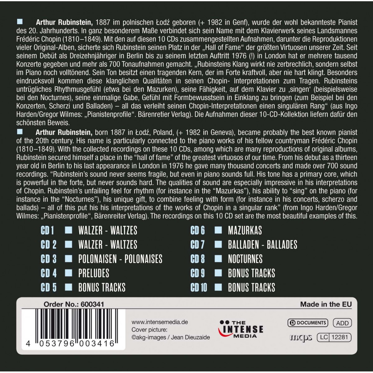 My Chopin Favorites (10x CD)