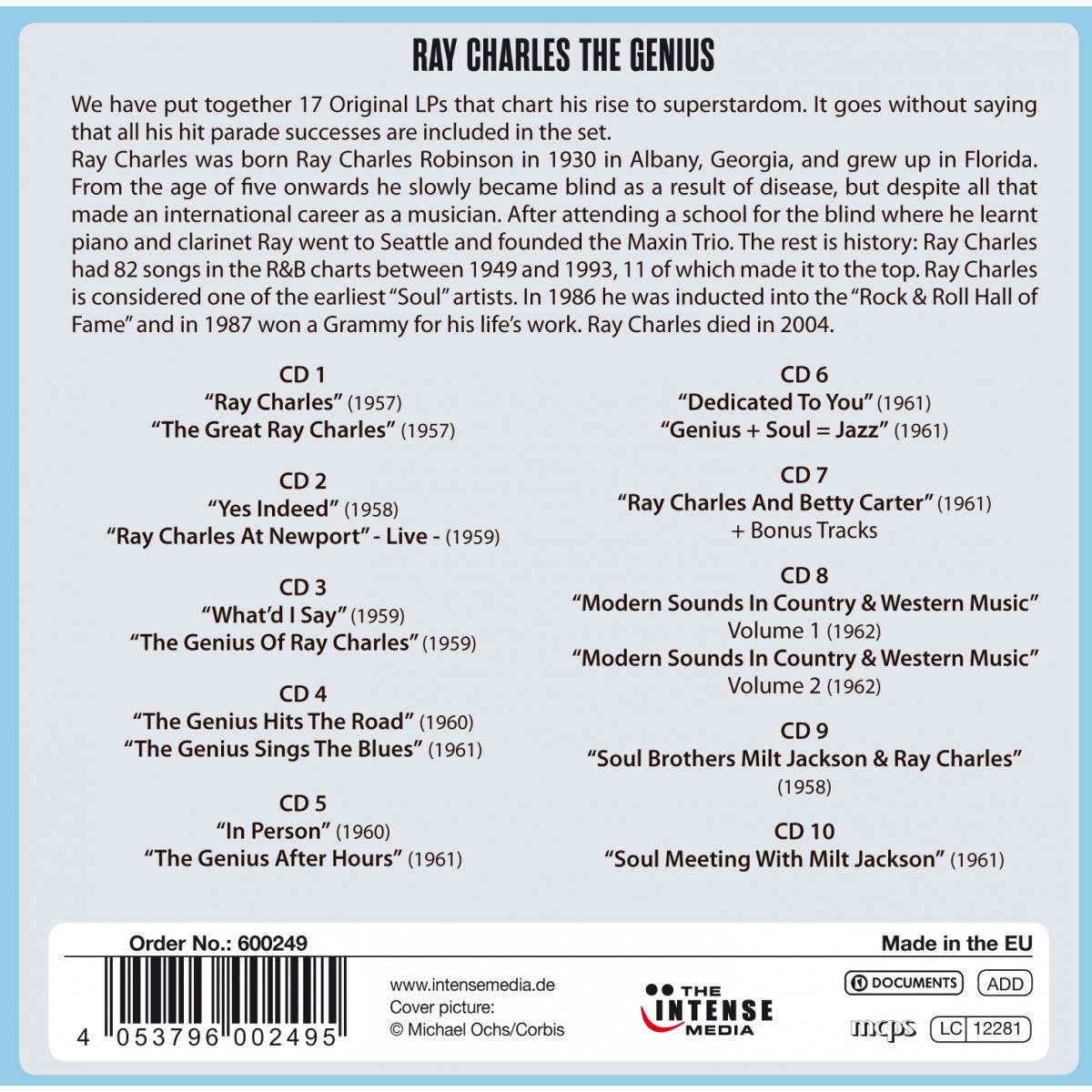 The Genius - 17 Original Albums (10x CD)