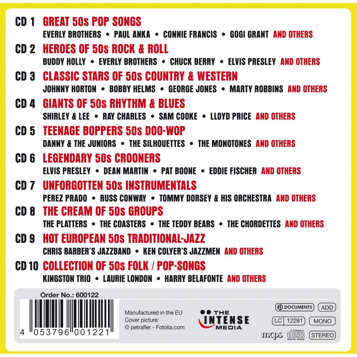 The Greatest Hits of the 50's
