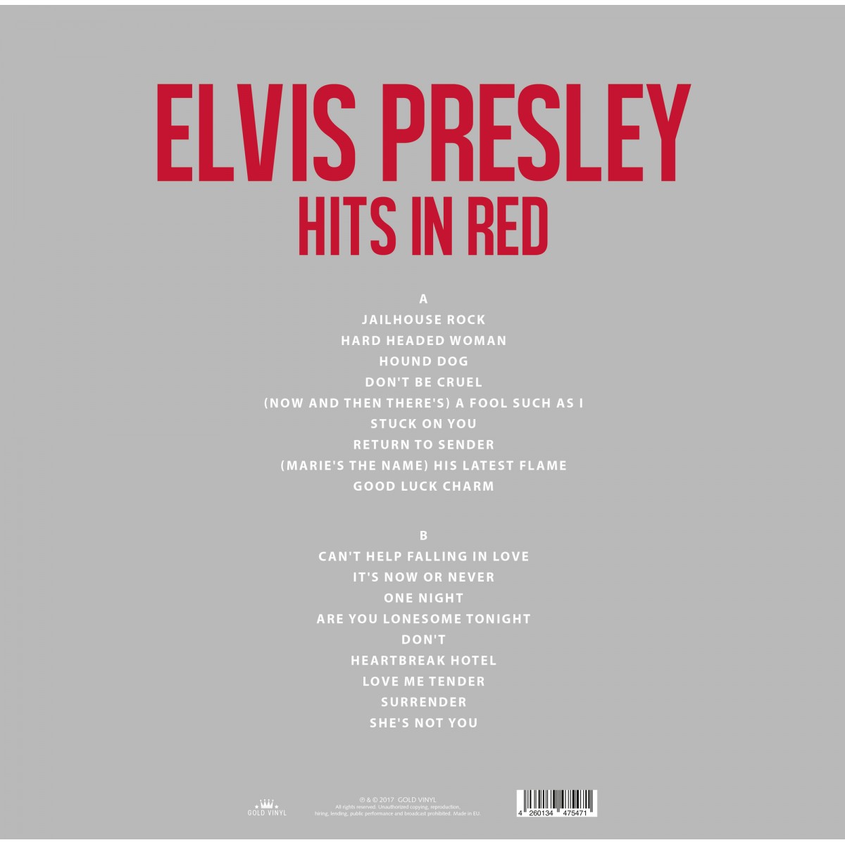 Hits In Red Hits In Red