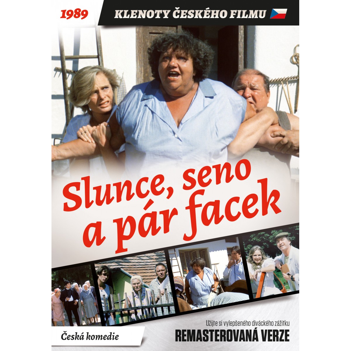 Slunce, seno a pár facek - edice KLENOTY ČESKÉHO FILMU (remasterovaná verze) Slunce, seno a pár facek - edice KLENOTY ČESKÉHO FILMU (remasterovaná verze)