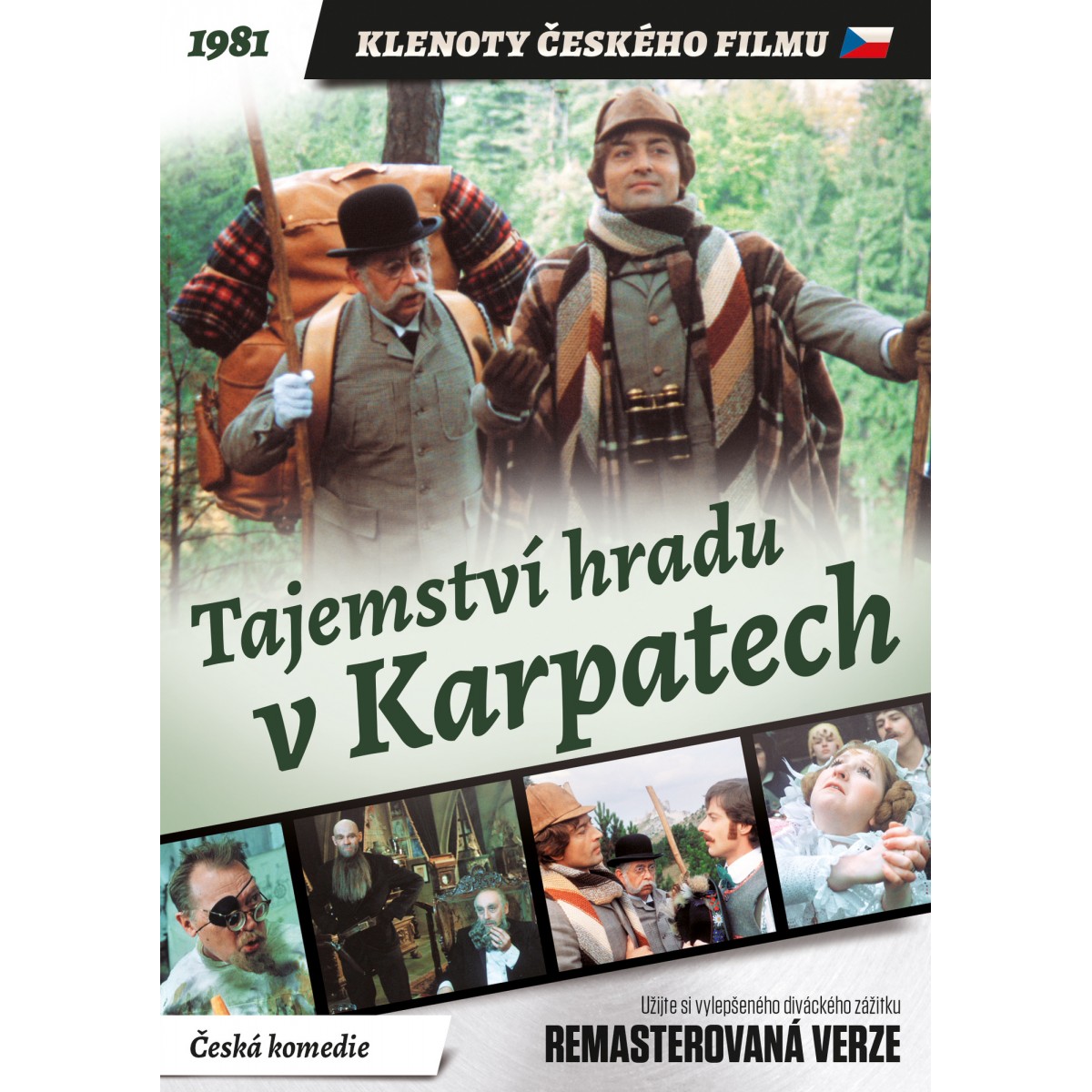 Tajemství hradu v Karpatech - edice KLENOTY ČESKÉHO FILMU (remasterovaná verze) Tajemství hradu v Karpatech - edice KLENOTY ČESKÉHO FILMU (remasterovaná verze)