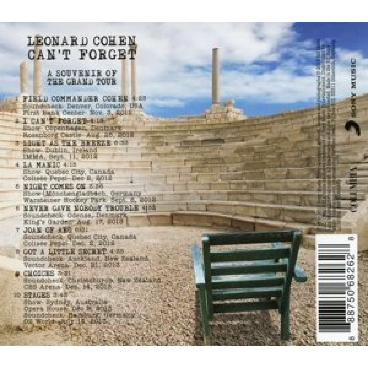 Can't Forget: A Souvenir of the Grand Tour
