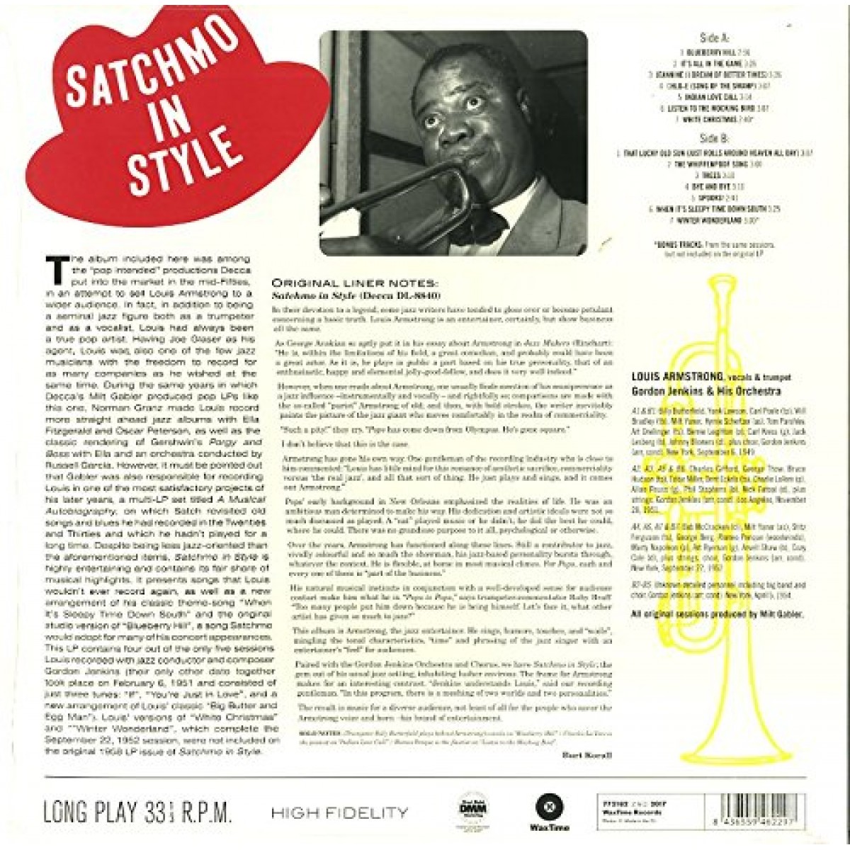 Satchmo In Style