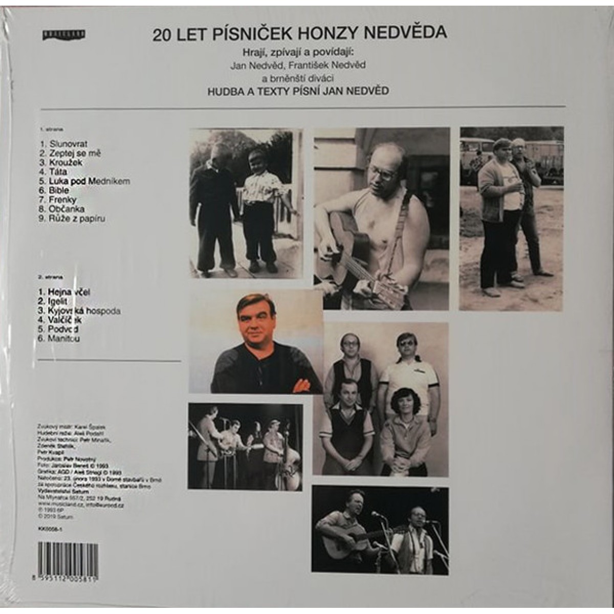 20 let písniček Honzy Nedvěda 20 let písniček Honzy Nedvěda