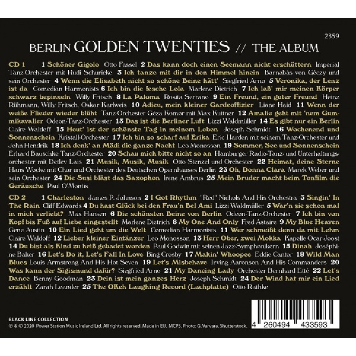 Berlin Golden Twenties - The Album Berlin Golden Twenties - The Album
