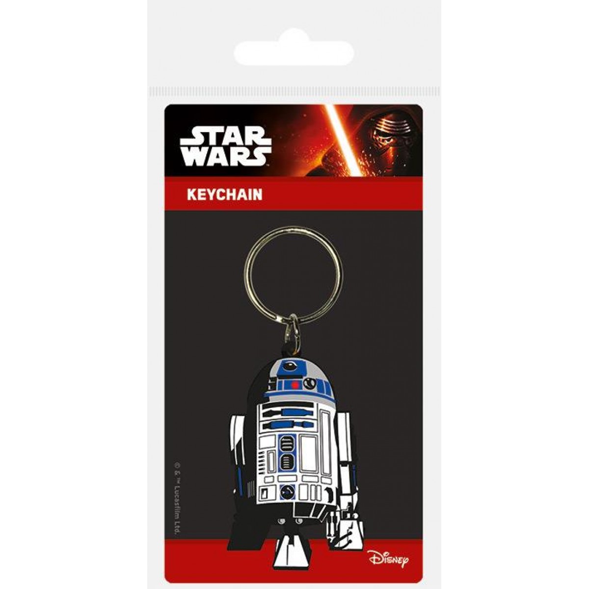 Klíčenka Star Wars - R2-D2 / gumová