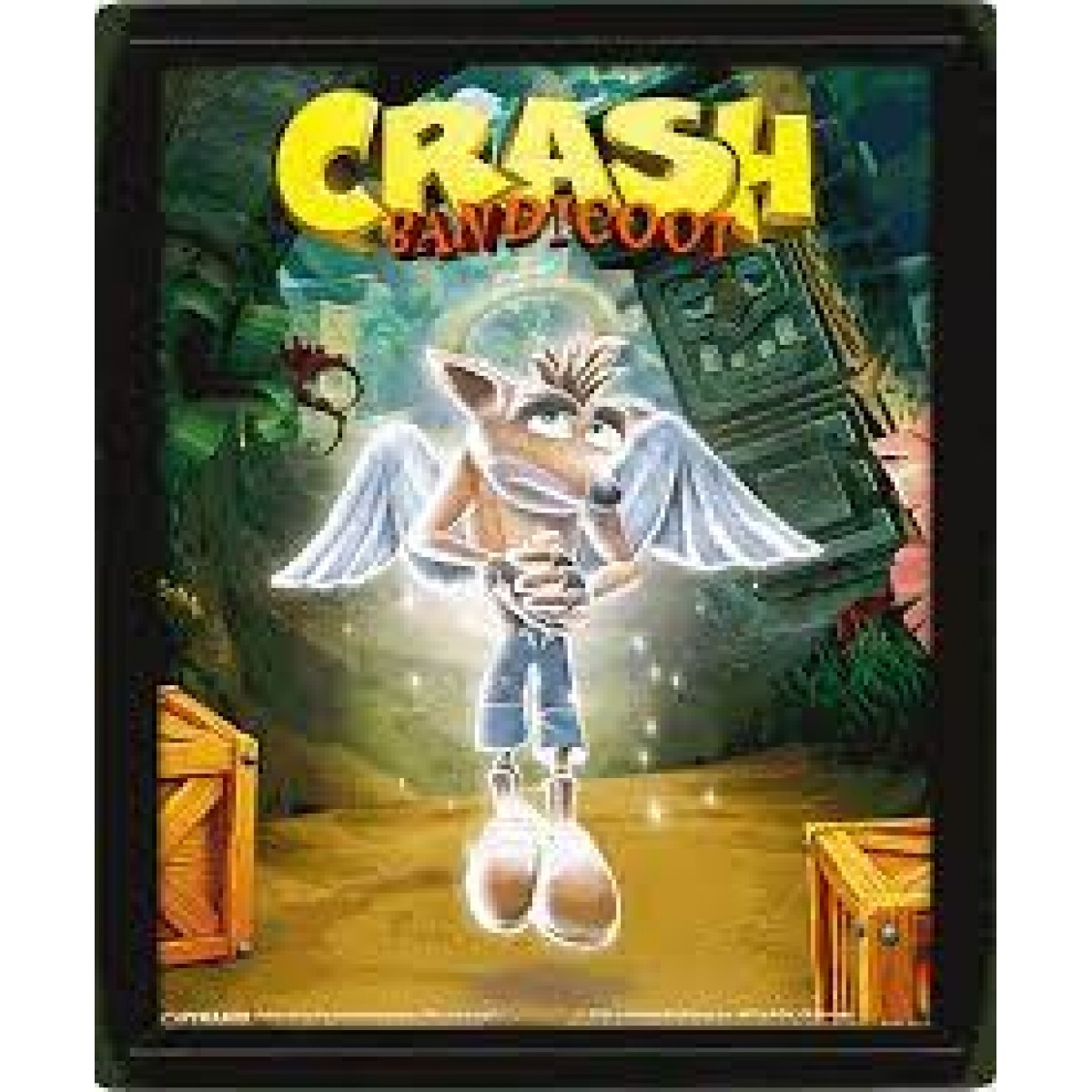 Obraz Crash Game Over / 3D