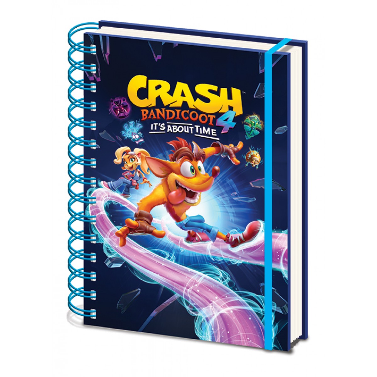 Zápisník Crash Bandicoot 4, A5 / kroužkový