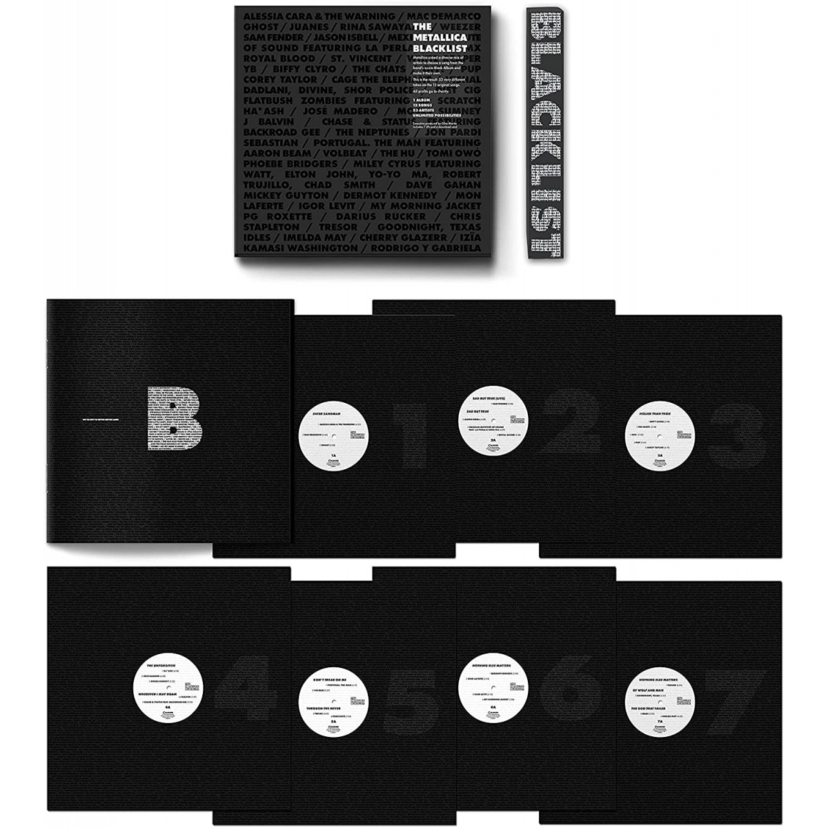 Metallica Blacklist (Tribute) (7x LP) Metallica Blacklist (Tribute) (7x LP)