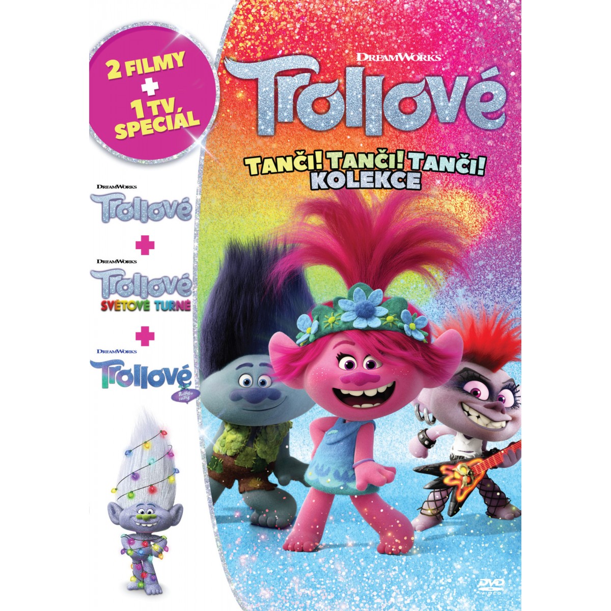 Trollové: Tanči! Tanči! Tanči! (3 DVD)