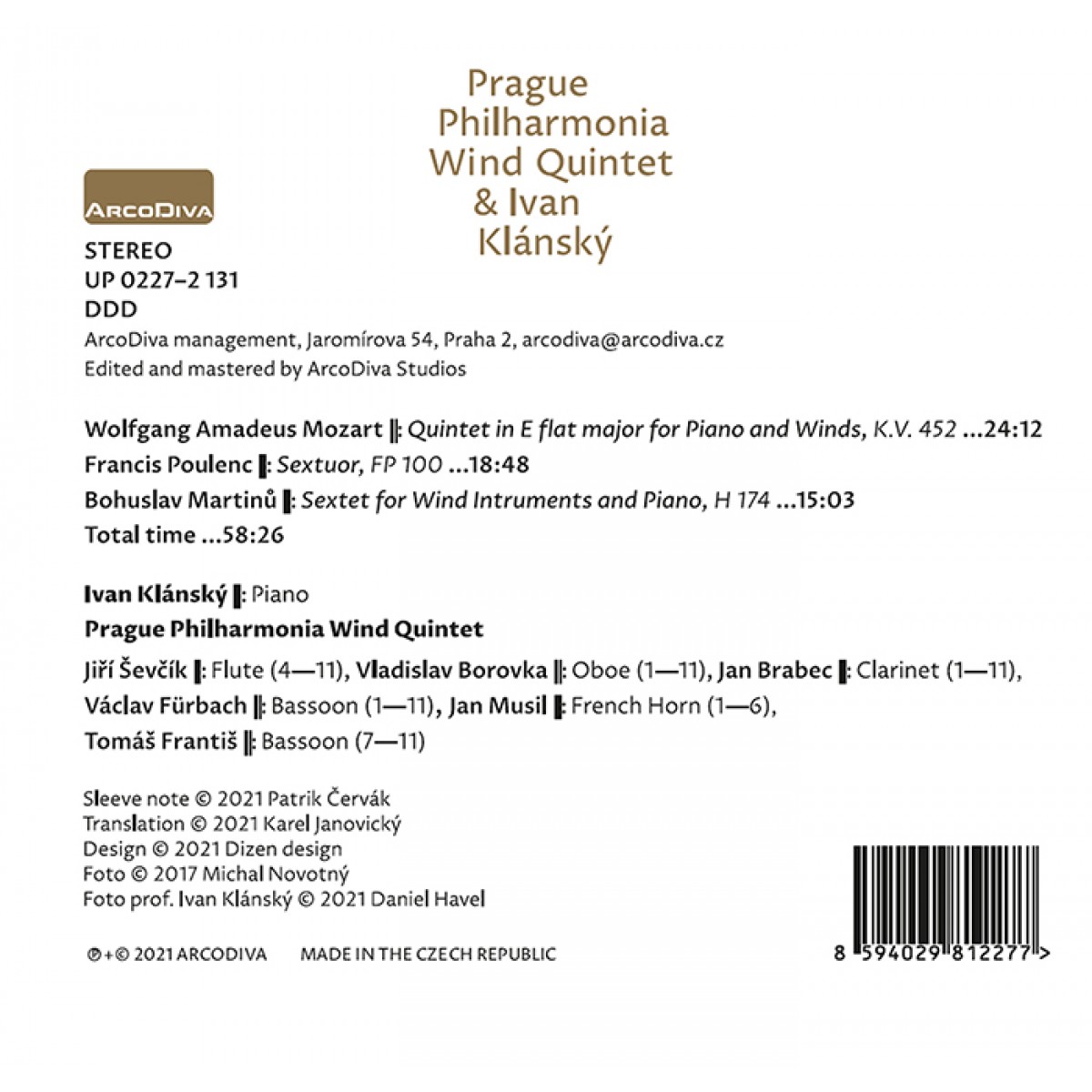 Prague Philharmonia Wind Quintet