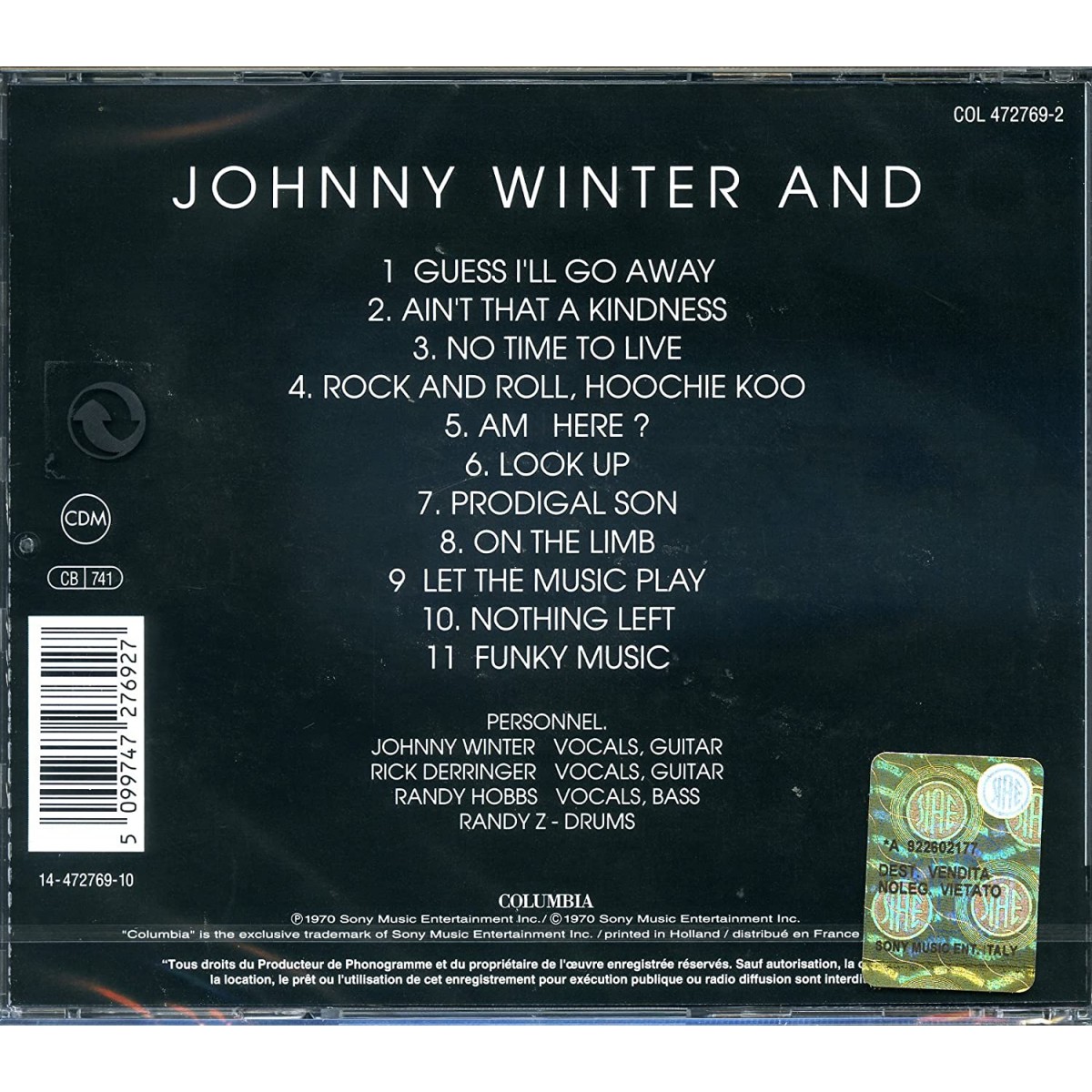Johnny Winter And