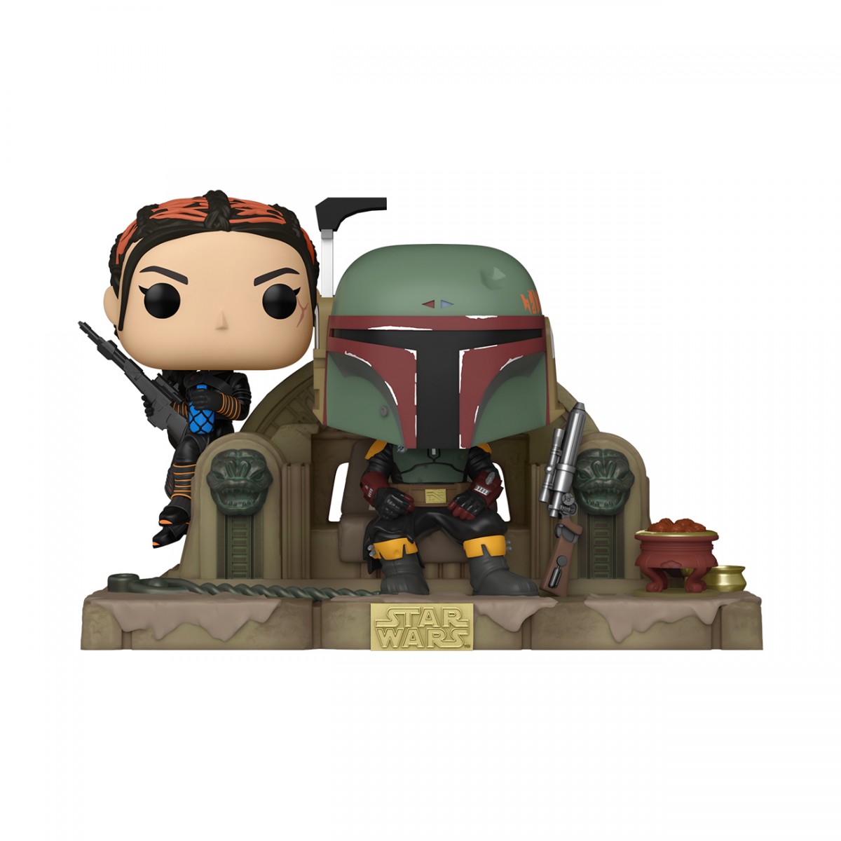 Figurka Funko POP: Star Wars Mandalorian S7 - Boba Fett & Fennec Shand