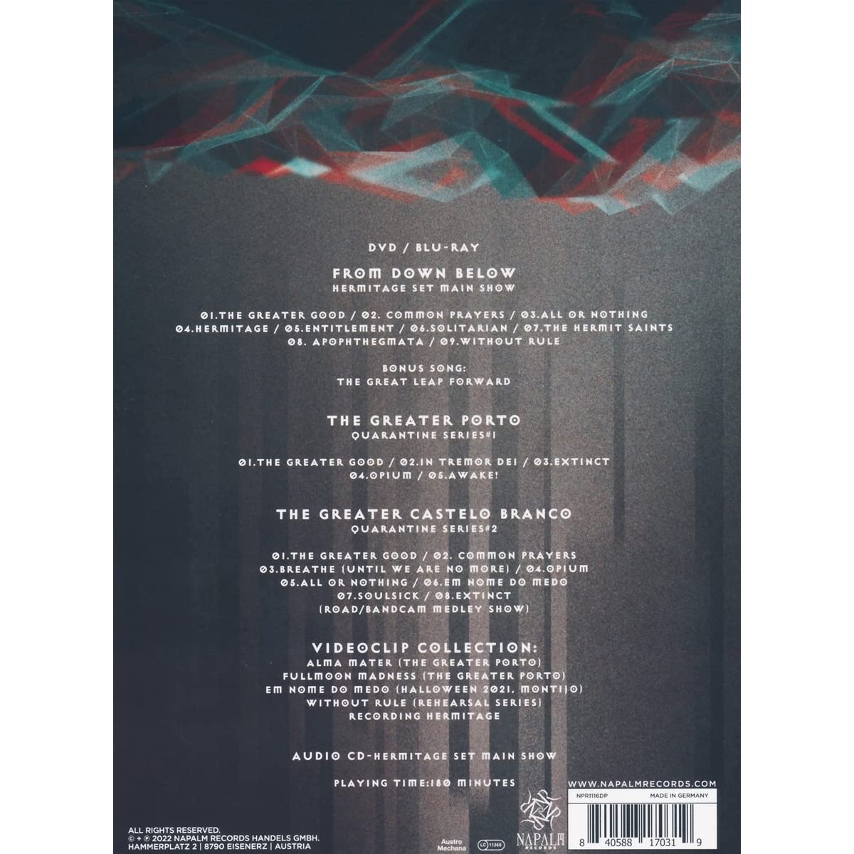 From Down Below - Live 80 Meters Deep (CD + 2x DVD + Blu-ray) From Down Below - Live 80 Meters Deep (CD + 2x DVD + Blu-ray)