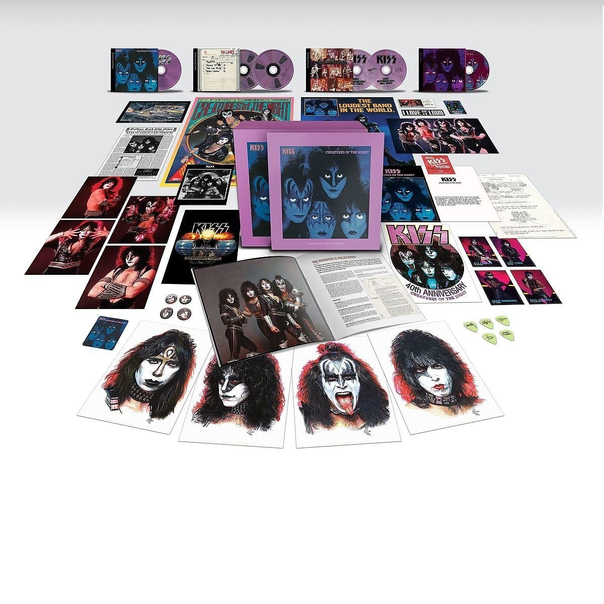 Creatures Of The Night (Super deluxe) (5x CD + Blu-ray)