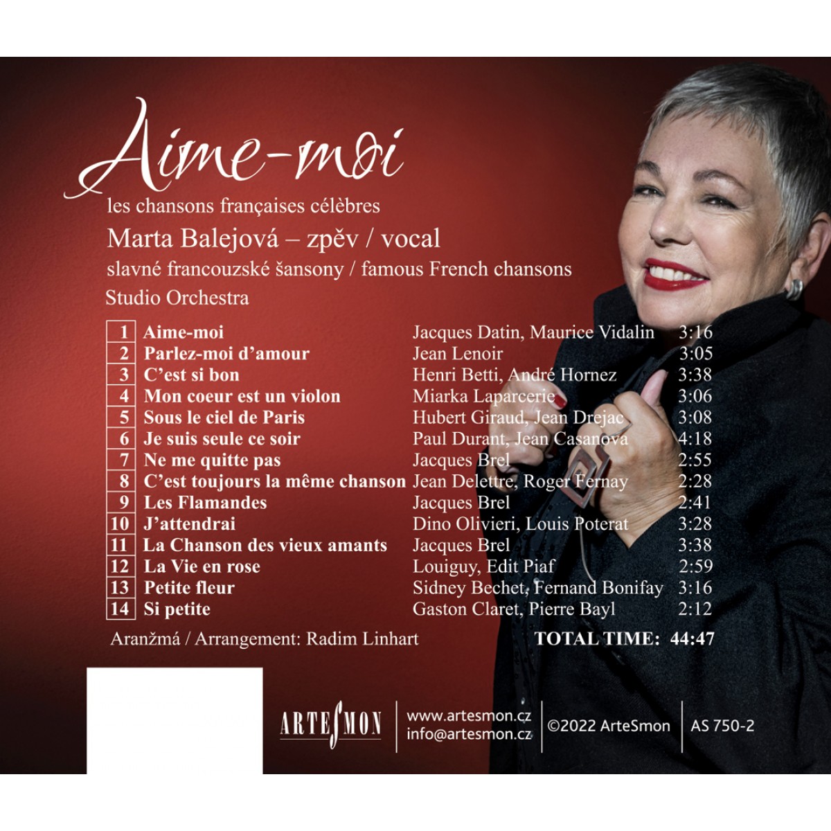 Aime-moi (Slavné francouzské šansony)