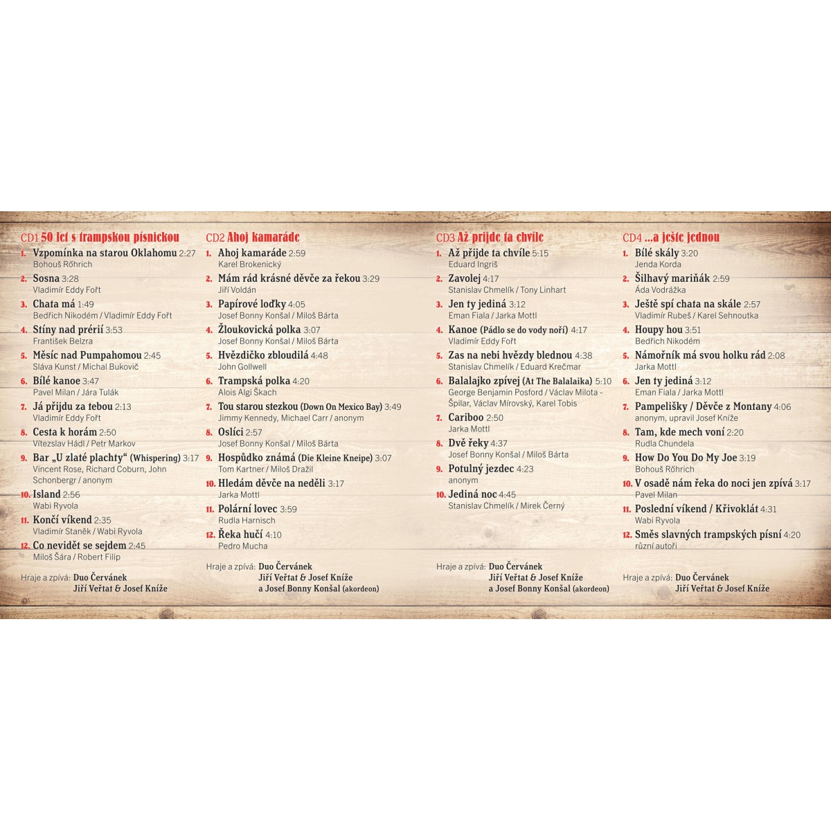 Život s trampskou písničkou (4x CD) Život s trampskou písničkou (4x CD)