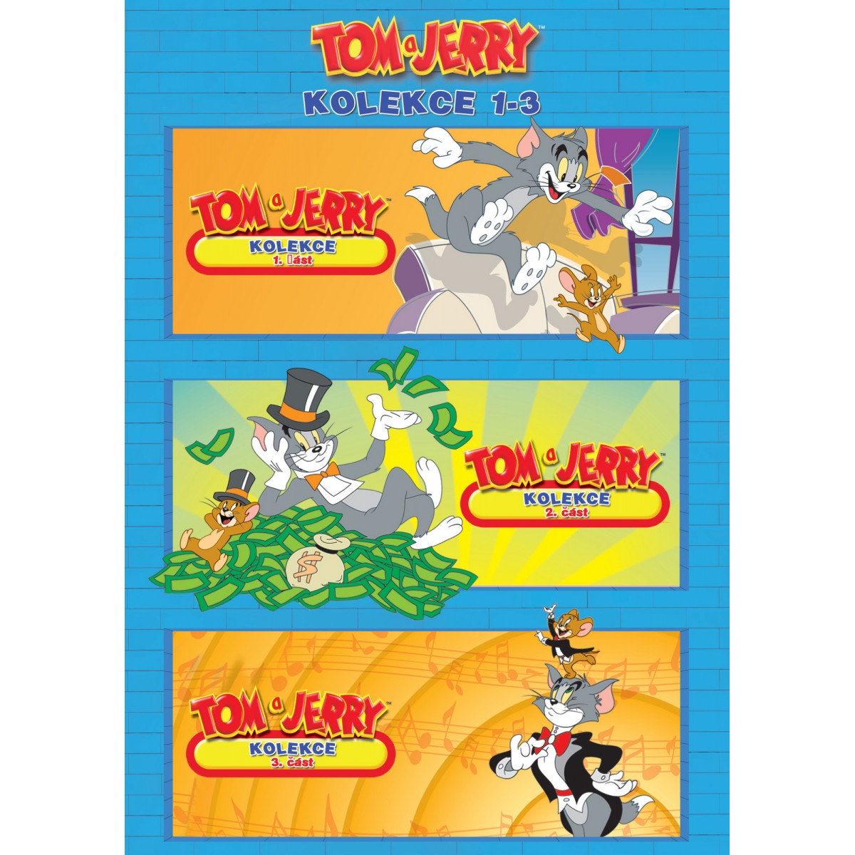 Tom a Jerry kolekce (3DVD) Tom a Jerry kolekce (3DVD)