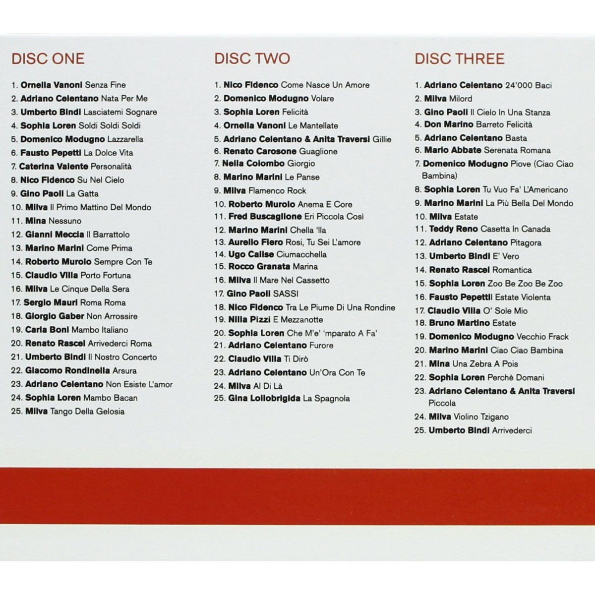 Italia - Out & Out (3xCD)