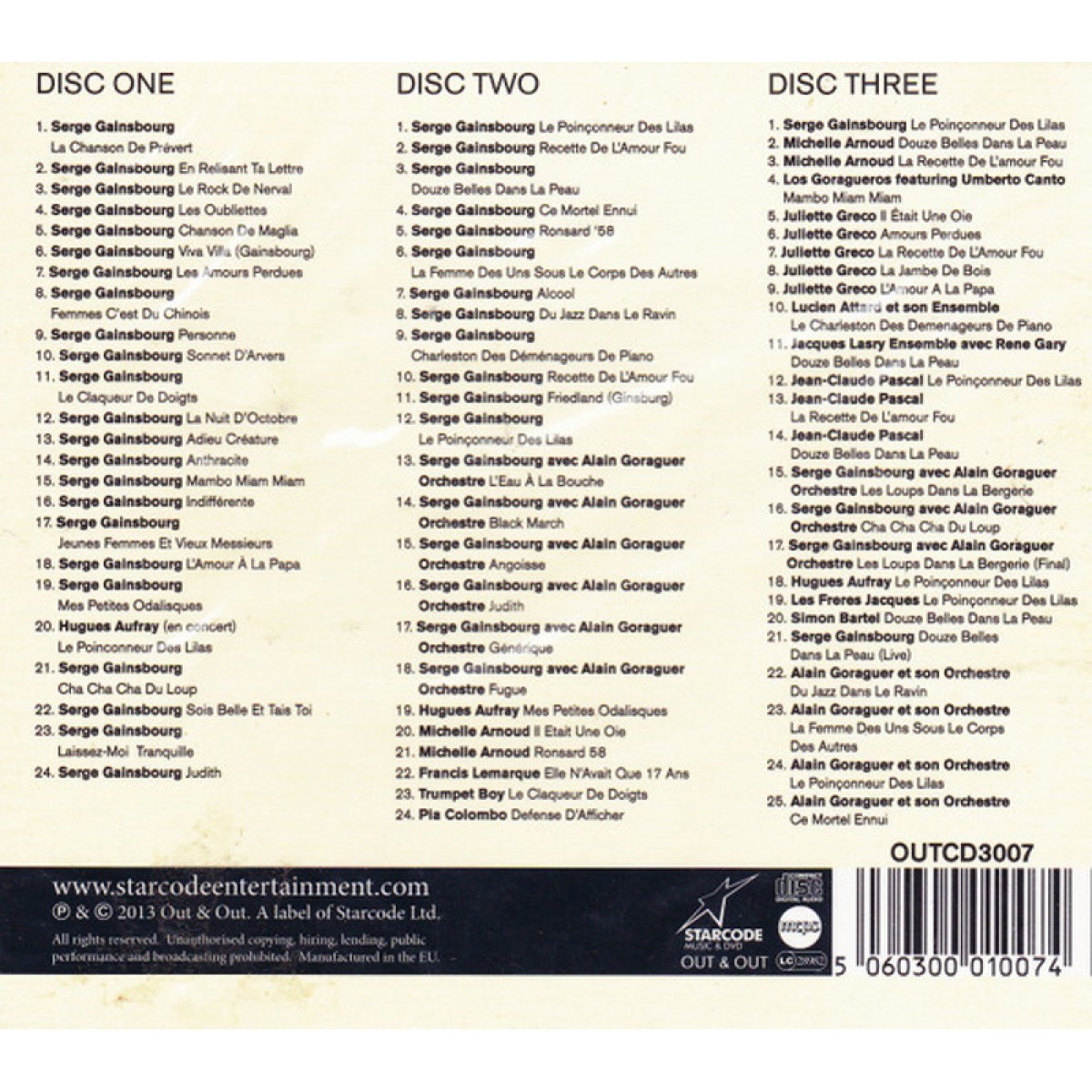 Out & Out (3xCD) Out & Out (3xCD)