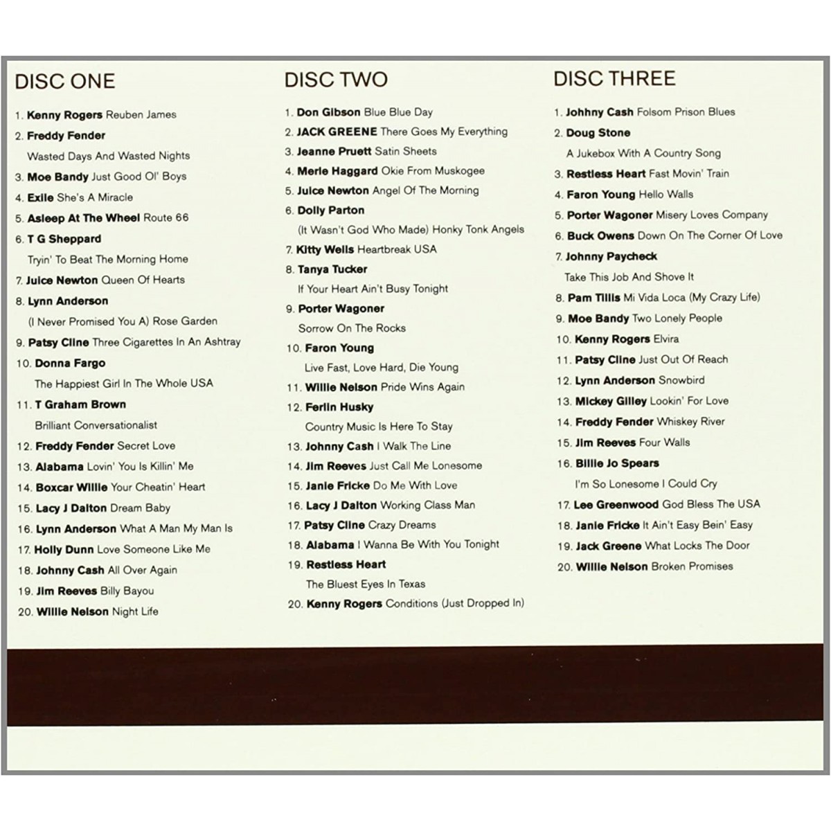 Country - Out & Out (3xCD)