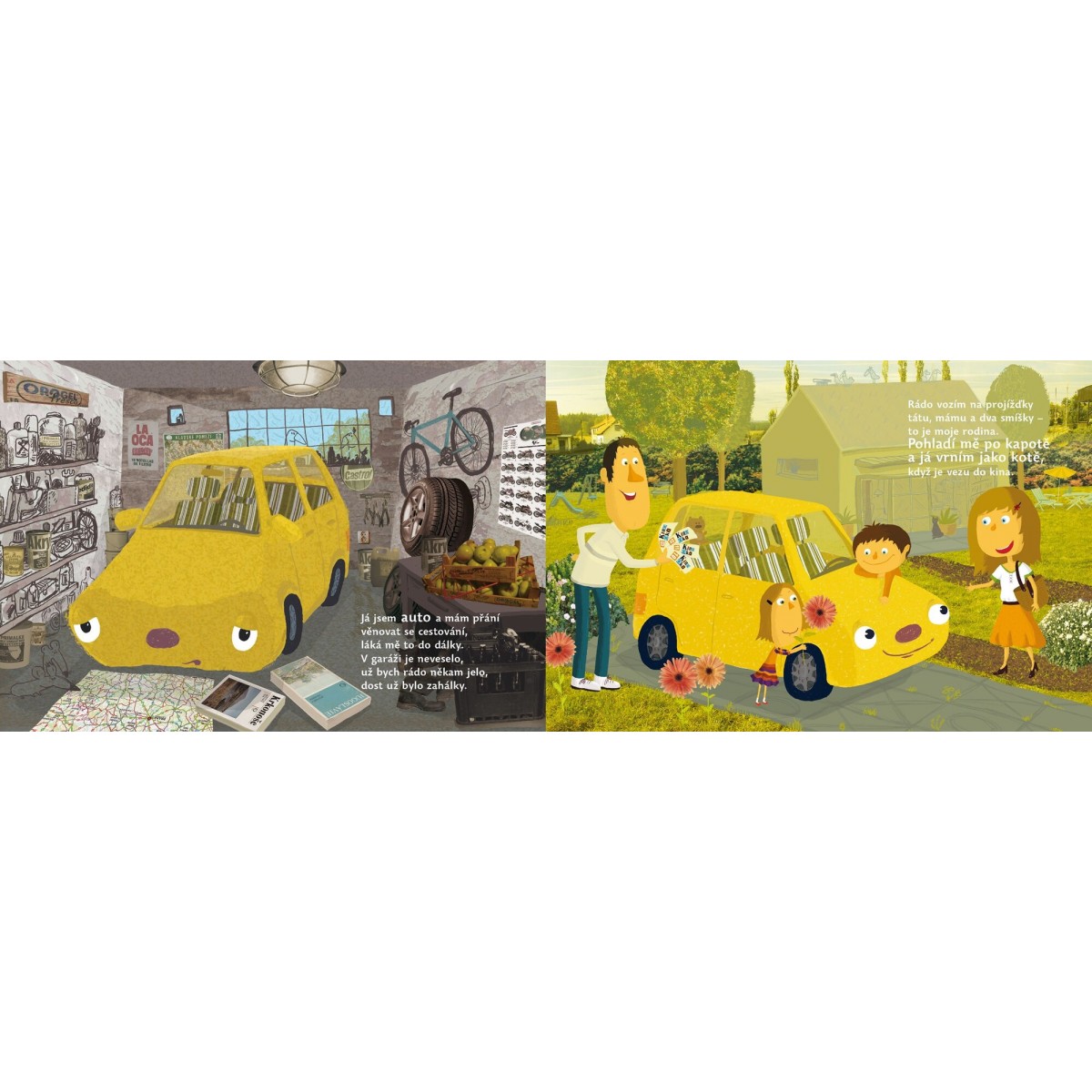 O odvážném autíčku