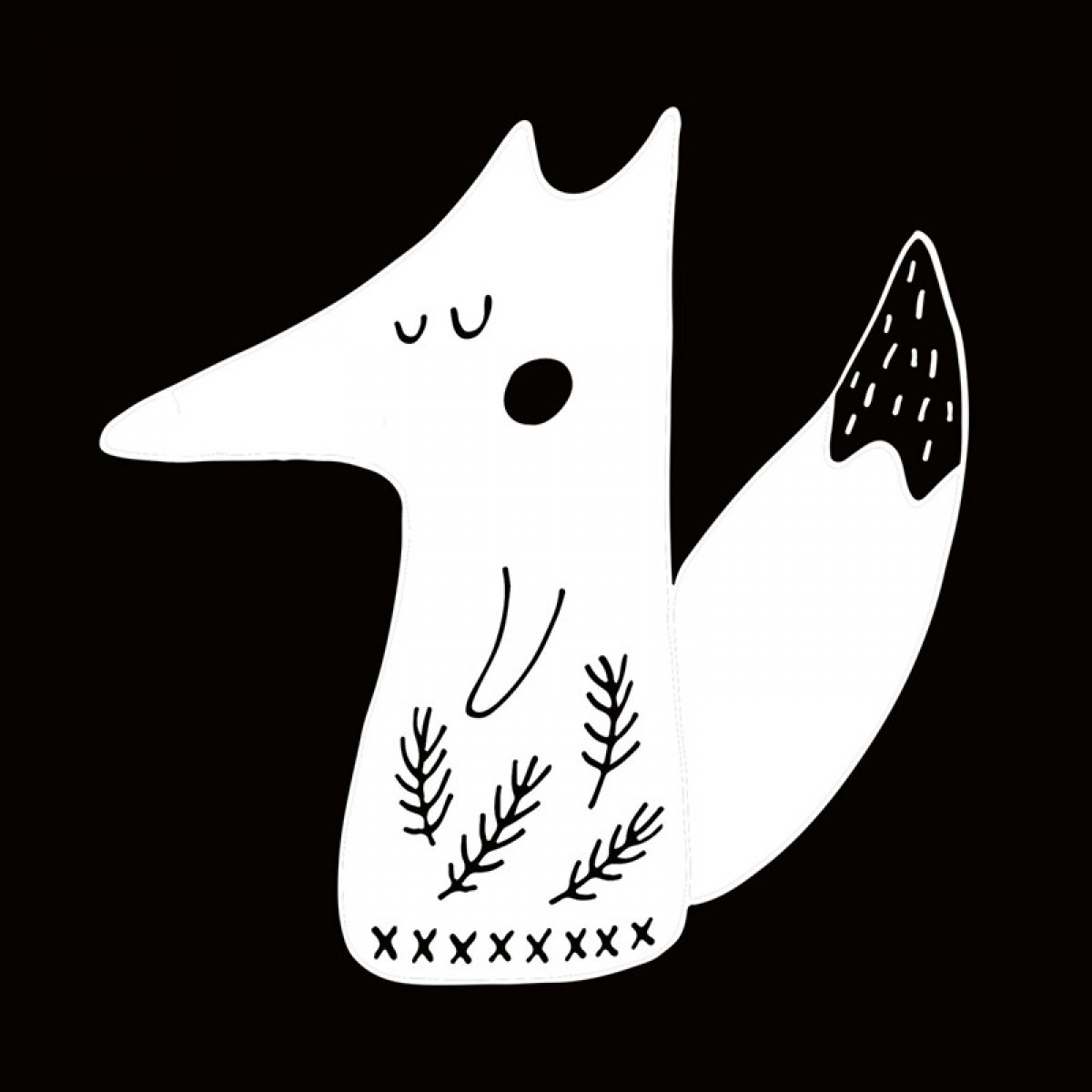 Kontrastní leporelo: Roztomilá zvířátka