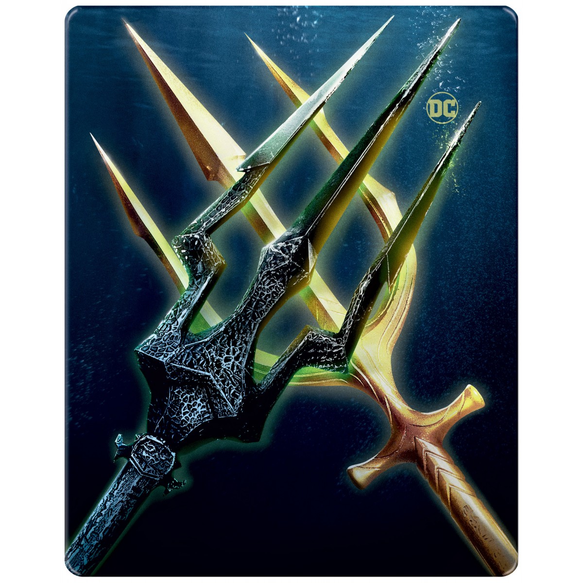 Aquaman a ztracené království (Steelbook - motiv Tridents)