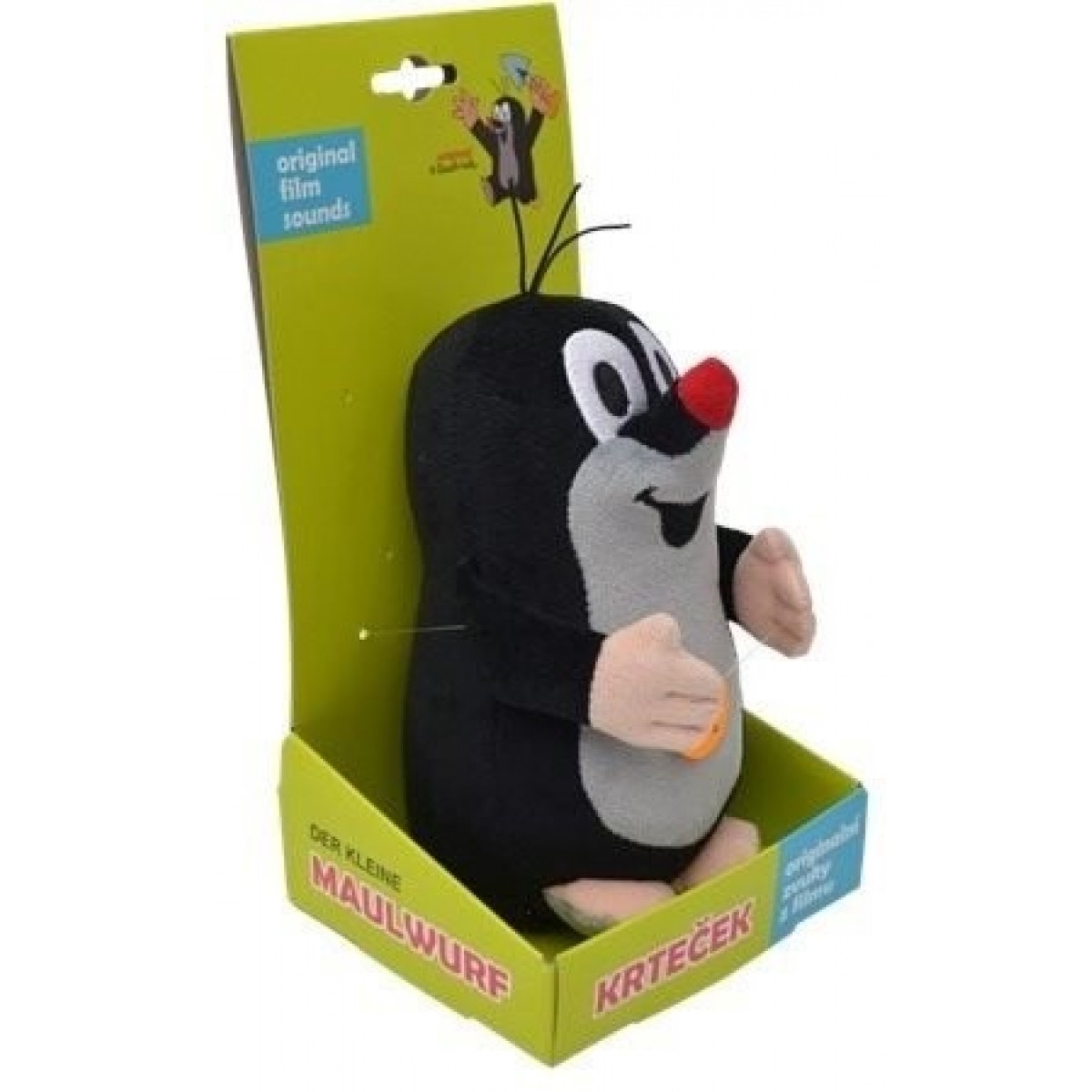 Krtek 16 cm mluvící, 1+, plyšová hračka