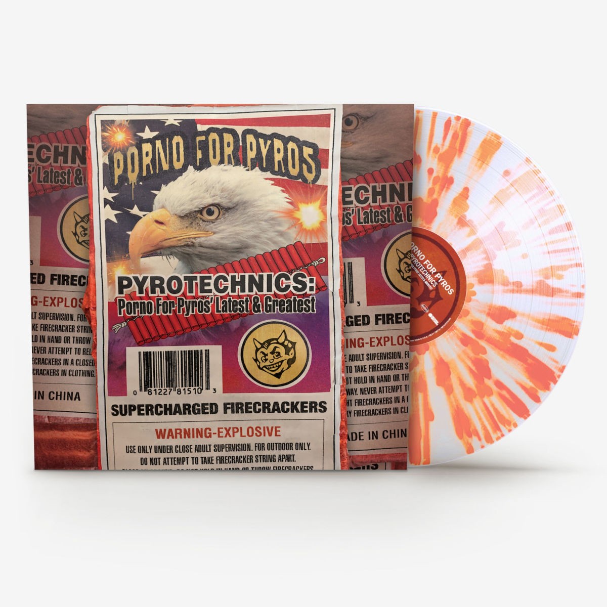 Pyrotechnics:Porno For Pyros' (Coloured Vinyl) Pyrotechnics:Porno For Pyros' (Coloured Vinyl)